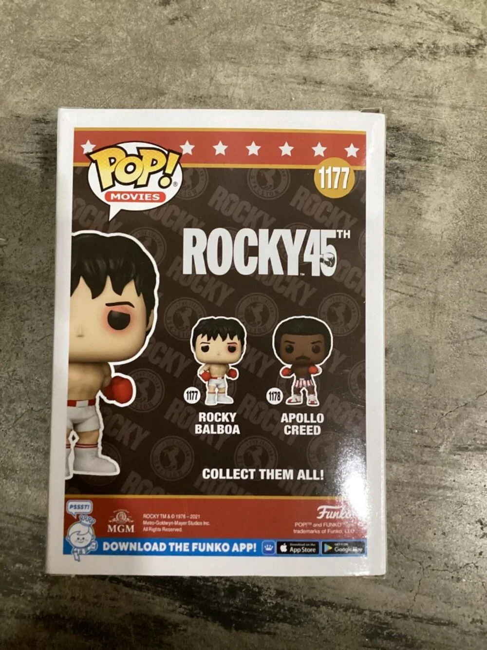 Funko Pop! Movies Rocky 45th Rocky Balboa Vinyl Figure
